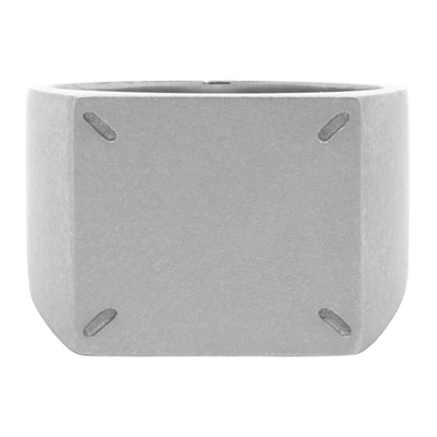 Maison Margiela 4-stitches Ring In 951 Silver