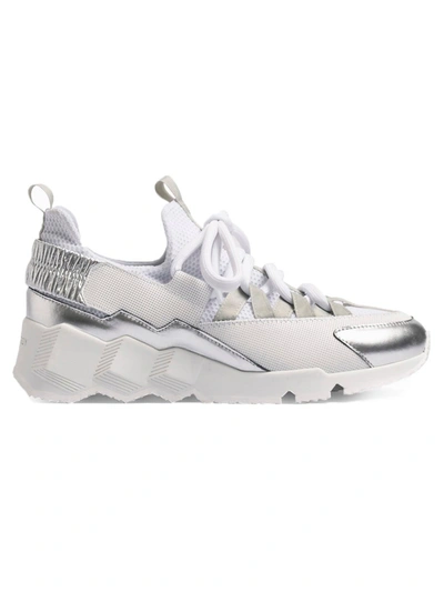 Pierre Hardy Trek Comet Sneakers White-silver