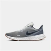 Nike Men's Revolution 5 Running Sneakers From Finish Line In Grey