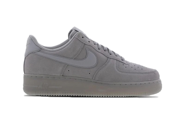air force one wolf grey suede