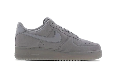 Pre-owned Nike Air Force 1 Low '07 Lv8 Grey Suede In Wolf Grey/wolf Grey |  ModeSens