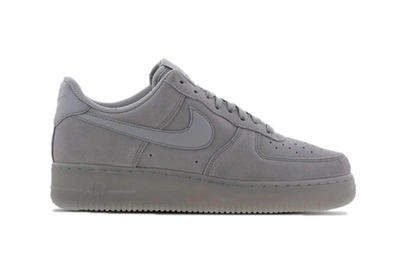 Pre-owned Nike Air Force 1 Low '07 Lv8 Grey Suede In Wolf Grey