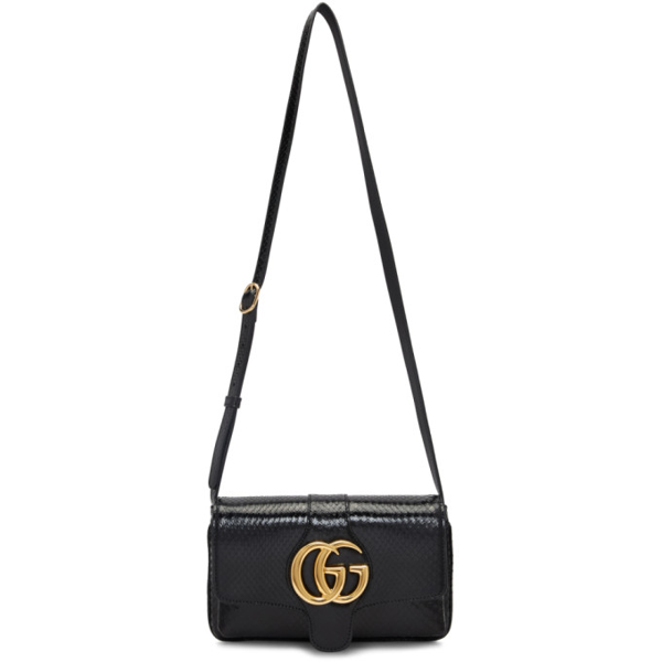 black gucci snake bag