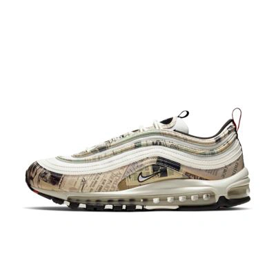 Nike Air Max 97 Men's Shoe (sail) - Clearance Sale In Sail,black,team Orange,white