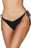 Bound By Bond-eye The Serenity Side Tie Bikini Bottoms In Black