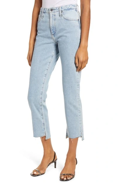Ag The Isabelle High Waist Step Hem Ankle Jeans In 1992 Primer