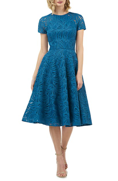 kay unger midi dress