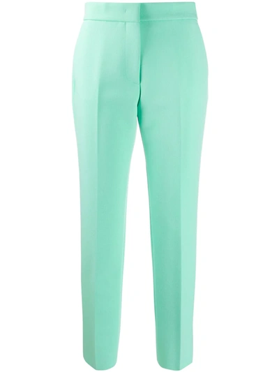 Msgm Tailored Trousers In Green