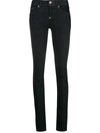 Philipp Plein Skinny Fit Jeggings In Blue