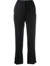 Joseph High Waisted Trousers In Black