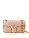 Gucci Gg Marmont Matelassé Bag In Pink