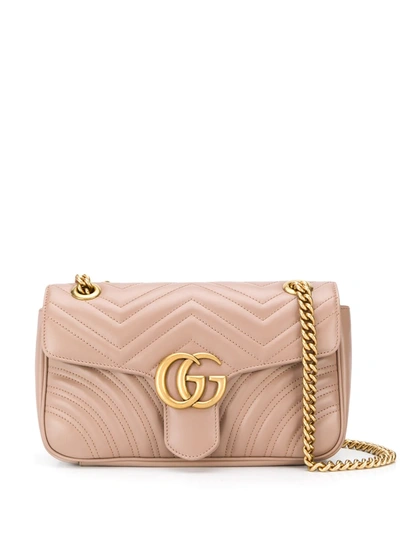 Gucci Gg Marmont Matelassé Bag In Pink