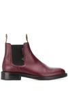 Lanvin Slip-on Chelsea Boots In Red