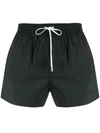 Dsquared2 Logo Swim Shorts Colour: Black