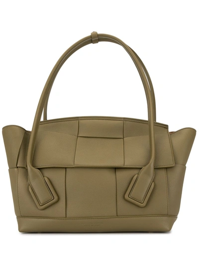 Bottega Veneta Medium Arco Tote Bag In Green