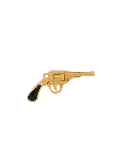 True Rocks Pistol Stud Earring In Gold