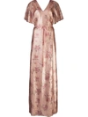 Marchesa Notte Bridesmaids Sequin Embellished Bridesmaid Gown In Pink