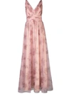 Marchesa Notte Bridesmaids Tulle Floral Bridesmaid Gown In Pink