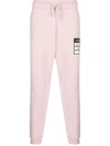 Maison Margiela Stereotype Patch Track Pants In Pink