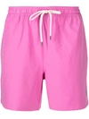 Polo Ralph Lauren Mens Pink Traveller Mid-rise Stretch-recycled Polyester Swim Shorts M