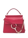 Chloé Small Faye Bag In Red