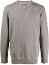 Diesel Red Tag X A-cold-wall* Logo Sweatshirt In Grey