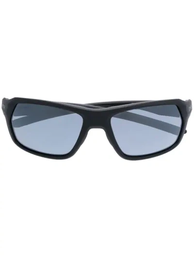 Smith Rebound Rectangle Frame Sunglasses In Black
