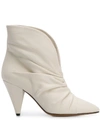 Isabel Marant Lasteen Ankle Boots In Neutrals