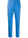 N°21 Slim-fit Trousers In Blue