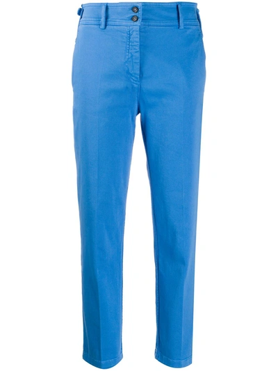 N°21 Slim-fit Trousers In Blue
