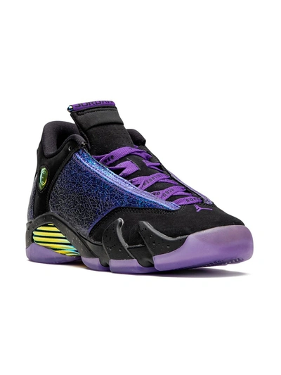 Jordan Kids' Air  14 Retro "doernbecher" Sneakers In Black