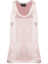 Tom Ford Racerback Tank Top In Pink