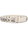 Isabel Marant Stud-embellished Belt In Neutrals