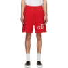 Dsquared2 Icon Logo-print Track Shorts In Red