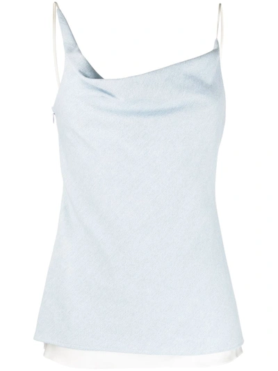 Sies Marjan Amira Washed Denim Cami In Sky Blue