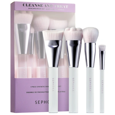 Sephora Collection Cleanse And Treat Skincare Brush Set
