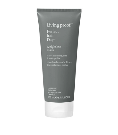Living Proof Perfect Hair Day Weightless Mask 6.7 oz/ 200 ml In White