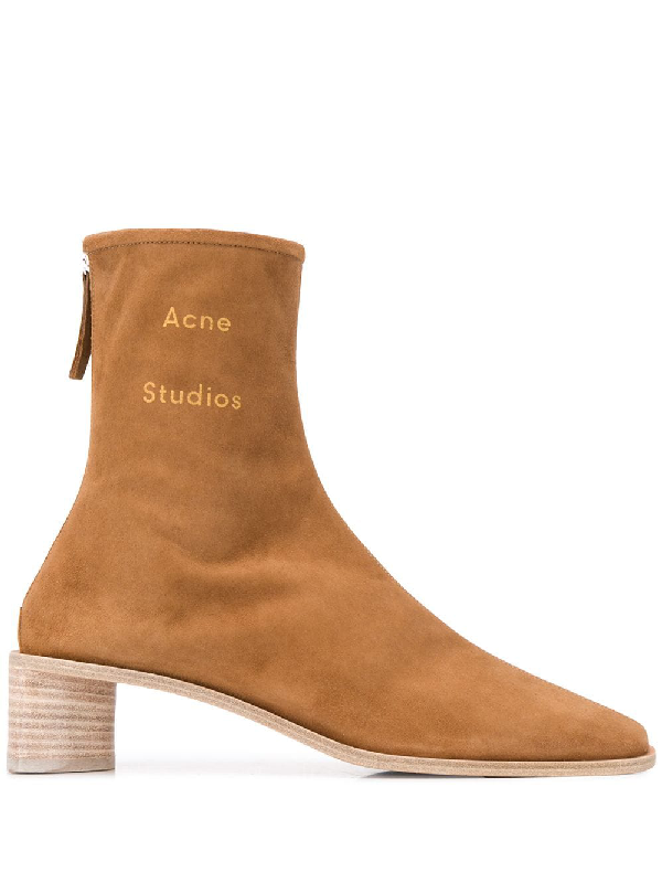 acne studios flat boots