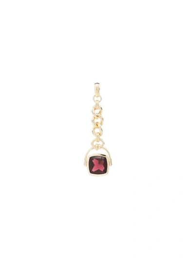 Tom Wood Seal Gold-plated Ruby Pendant