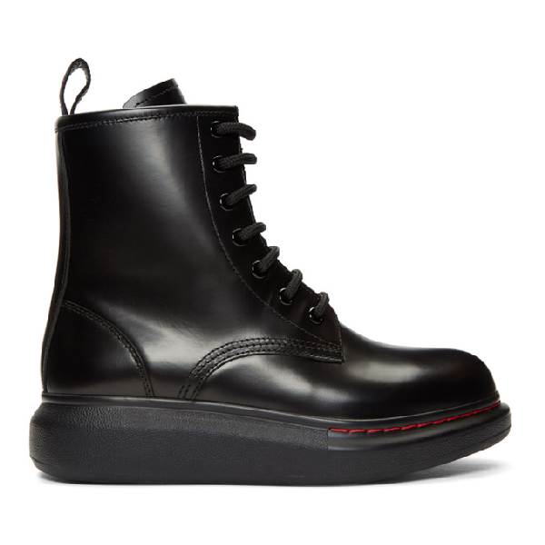 alexander mcqueen combat boots