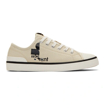 Isabel Marant Binkoh Low-top Canvas Trainers In Neutrals