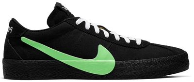 Pre-owned Nike  Sb Bruin The Poets In Black/voltage Green-white