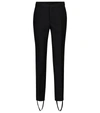 Wardrobe.nyc X The Woolmark Company Release 05 Stirrup Trousers In Black