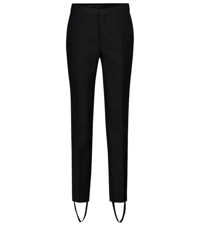 Wardrobe.nyc X The Woolmark Company Release 05 Stirrup Trousers In Black