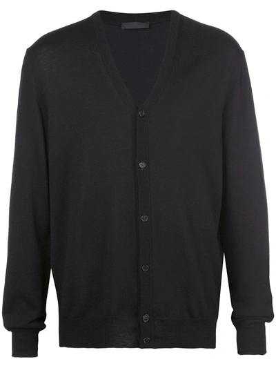Wardrobe.nyc X The Woolmark Company Release 05 Knitted Cardigan In Black