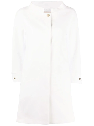 Herno Straight Fit Jacket In White