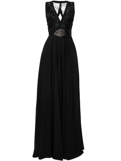 Saiid Kobeisy Evening Dress In Black