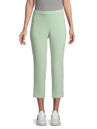 Theory Basic Pull-on Pants In Opal Green