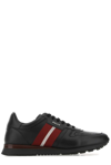 Bally Astel Striped Band Sneakers In Black