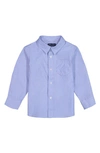 Andy & Evan Kids' Boy's Cotton Button-down Shirt In Blue